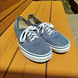 Blue Vans Authentic Shoes